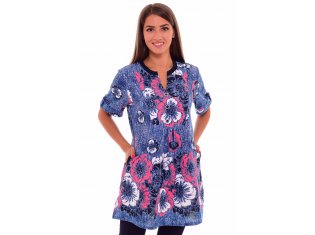 Туника женская 6-125а (коралл) от компании Новое Кимоно, г. Иваново