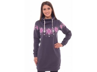 Толстовка женская 6-126ж (тёмно-серый) от компании Новое Кимоно, г. Иваново