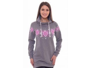 Толстовка женская 6-127л (серый) от компании Новое Кимоно, г. Иваново