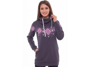 Толстовка женская 6-127ж (тёмно-серый) от компании Новое Кимоно, г. Иваново