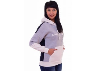 Толстовка женская 6-152 (серый) от компании Новое Кимоно, г. Иваново