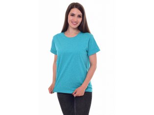 Футболка женская 6-169б1 (изумруд+белый) от компании Новое Кимоно, г. Иваново