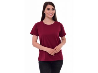 Футболка женская 6-169н (бордо) от компании Новое Кимоно, г. Иваново