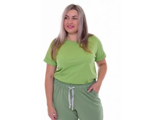Футболка женская 6-169р1 (нежно-оливковый) от компании Новое Кимоно, г. Иваново