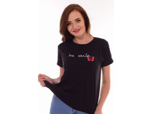 Футболка женская 6-172 (черный) от компании Новое Кимоно, г. Иваново