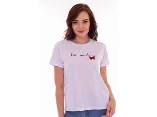 Футболка женская 6-172а (белый) от компании Новое Кимоно, г. Иваново