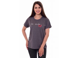 Футболка женская 6-172в (темно-серый) от компании Новое Кимоно, г. Иваново