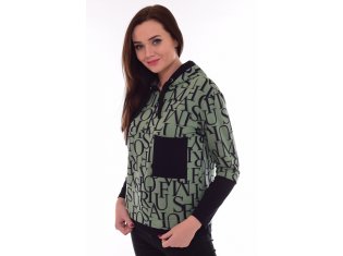 Толстовка женская 6-176б (оливковый) от компании Новое Кимоно, г. Иваново