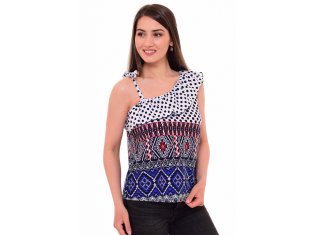 Топ женский 6-182 (василек) от компании Новое Кимоно, г. Иваново