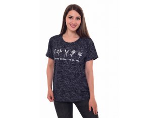 Футболка женская 6-188в (темно-синий) от компании Новое Кимоно, г. Иваново