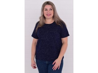 Футболка женская 6-200е (темно-синий) от компании Новое Кимоно, г. Иваново