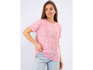 Футболка женская 6-206к (розовый) от компании Новое Кимоно, г. Иваново
