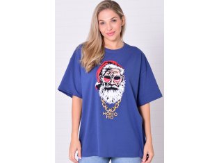 Футболка базовая 6-215ж (индиго) от компании Новое Кимоно, г. Иваново