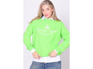 Свитшот женский 6-221г (авокадо) от компании Новое Кимоно, г. Иваново