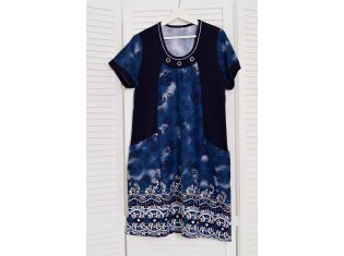 Туника женская 6-51д (синий) от компании Новое Кимоно, г. Иваново