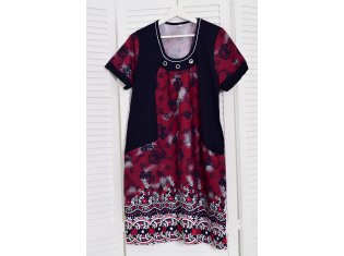 Туника женская 6-51г (красный) от компании Новое Кимоно, г. Иваново