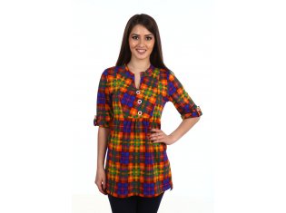 Туника женская 6-87в (оранж) от компании Новое Кимоно, г. Иваново