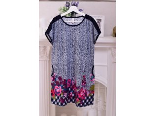 Туника женская 6-88т (пионы) от компании Новое Кимоно, г. Иваново