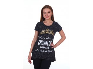 Туника женская 6-89 (синий) от компании Новое Кимоно, г. Иваново