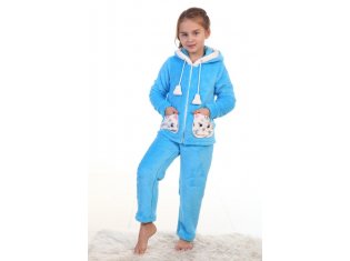 Пижама детская 7-106а (голубой) от компании Новое Кимоно, г. Иваново