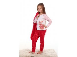 Пижама детская 7-108а (красный) от компании Новое Кимоно, г. Иваново