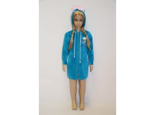 Халат детский 7-113г (бирюза) от компании Новое Кимоно, г. Иваново