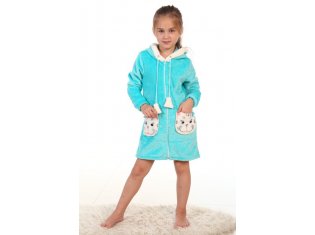 Халат детский 7-115е (ментол) от компании Новое Кимоно, г. Иваново