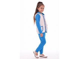 Пижама детская 7-116г (бирюза+молоко) от компании Новое Кимоно, г. Иваново