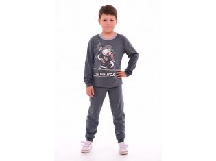 Пижама детская 7-117б (серый) от компании Новое Кимоно, г. Иваново