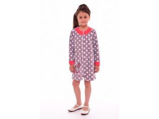 Халат детский 7-121а (коралл) от компании Новое Кимоно, г. Иваново