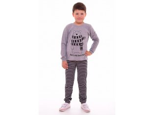 Костюм детский 7-122 (серый меланж) от компании Новое Кимоно, г. Иваново