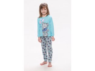 Пижама детская 7-123а (голубой), от компании Новое Кимоно, г. Иваново
