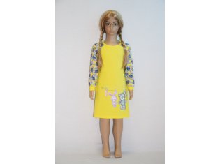 Сорочка детская 7-124а (лимон). от компании Новое Кимоно, г. Иваново