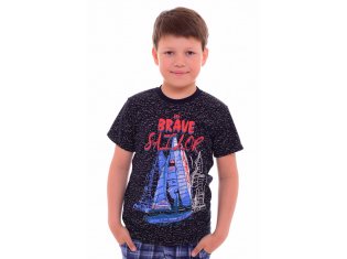 Футболка детская 7-136 (тёмно-синий) от компании Новое Кимоно, г. Иваново