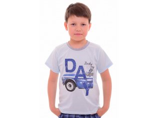 Футболка детская 7-137а (голубой) от компании Новое Кимоно, г. Иваново