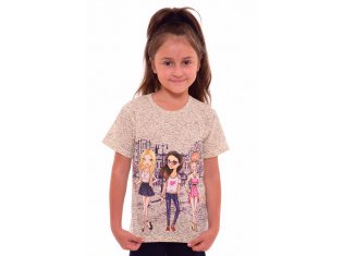 Футболка детская 7-146б (молоко) от компании Новое Кимоно, г. Иваново