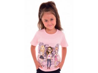 Футболка детская 7-146л (розовый) от компании Новое Кимоно, г. Иваново