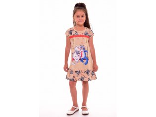 Туника детская 7-154б (бежевый) от компании Новое Кимоно, г. Иваново