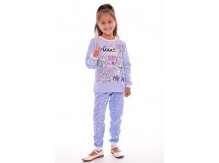 Пижама детская 7-159а (голубой) от компании Новое Кимоно, г. Иваново