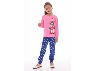 Пижама детская 7-168 (розовый) от компании Новое Кимоно, г. Иваново