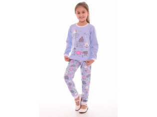 Пижама детская 7-173 (голубой) от компании Новое Кимоно, г. Иваново