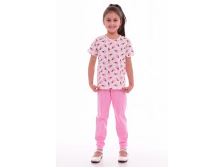 Пижама детская 7-191а (розовый) от компании Новое Кимоно, г. Иваново