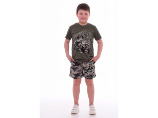 Костюм детский 7-200а (хаки-меланж) от компании Новое Кимоно, г. Иваново