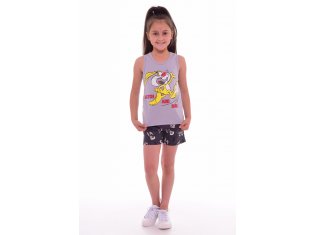 Костюм детский 7-204б (серый) от компании Новое Кимоно, г. Иваново