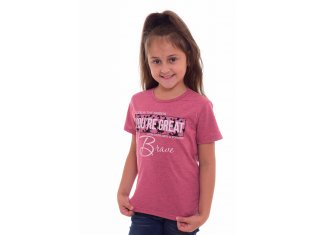 Футболка детская 7-208г (розовый-меланж) от компании Новое Кимоно, г. Иваново