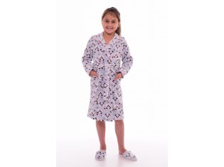Халат детский 7-219а (голубой) от компании Новое Кимоно, г. Иваново