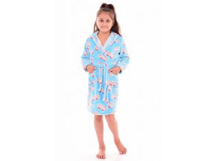 Халат детский 7-219г (бирюза) от компании Новое Кимоно, г. Иваново