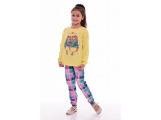 Пижама детская 7-230 (жёлтый) Объятие от компании Новое Кимоно, г. Иваново