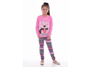 Пижама детская 7-247а (розовый) от компании Новое Кимоно, г. Иваново