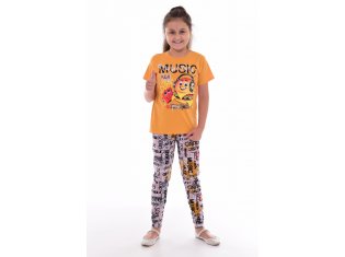 Пижама детская 7-261, Гамбургер от компании Новое Кимоно, г. Иваново